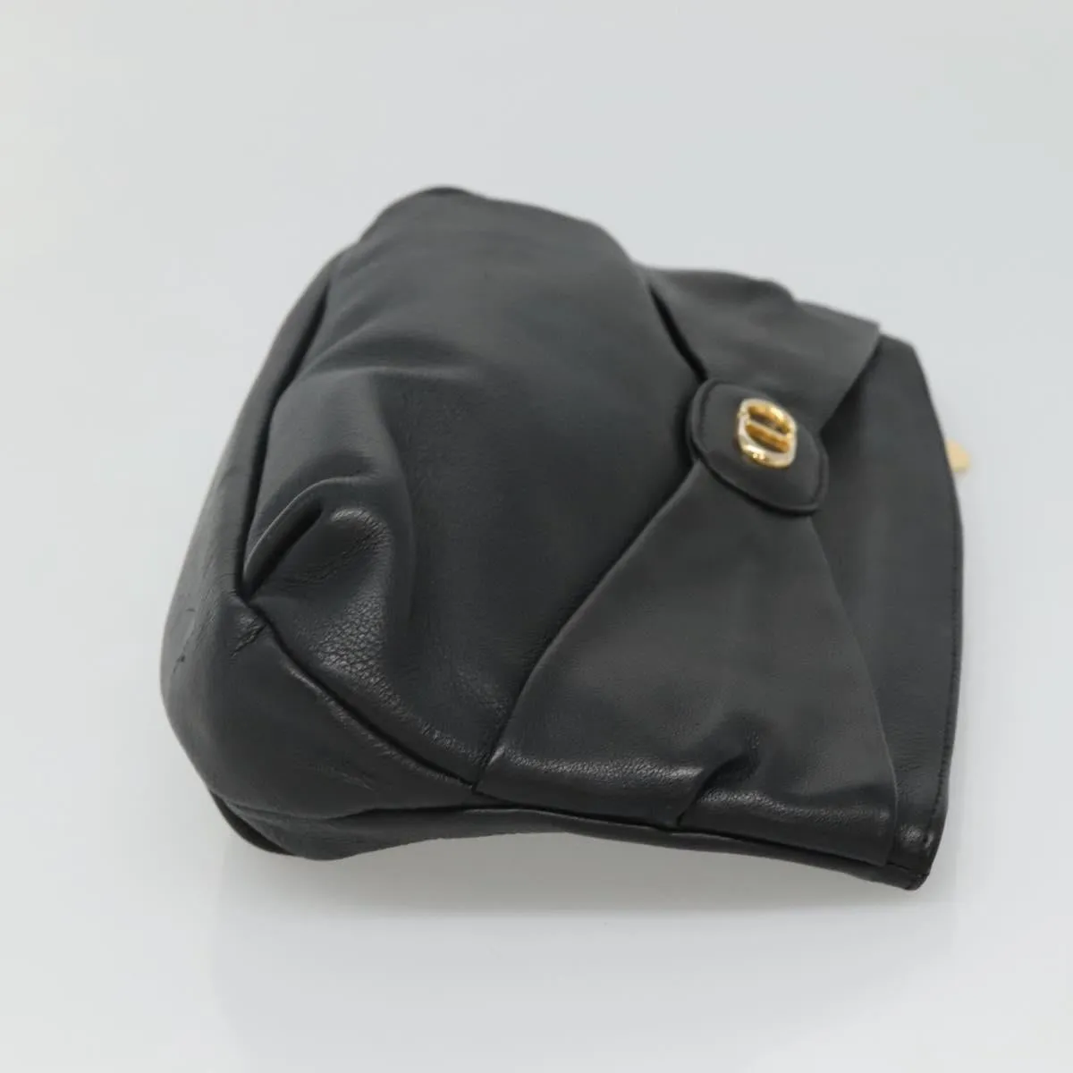 Dior Cd Leather Clutch Bag (Pre-Owned)