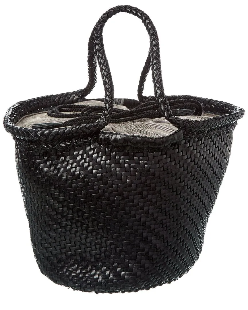 Dragon Diffusion Martha Woven Leather Tote