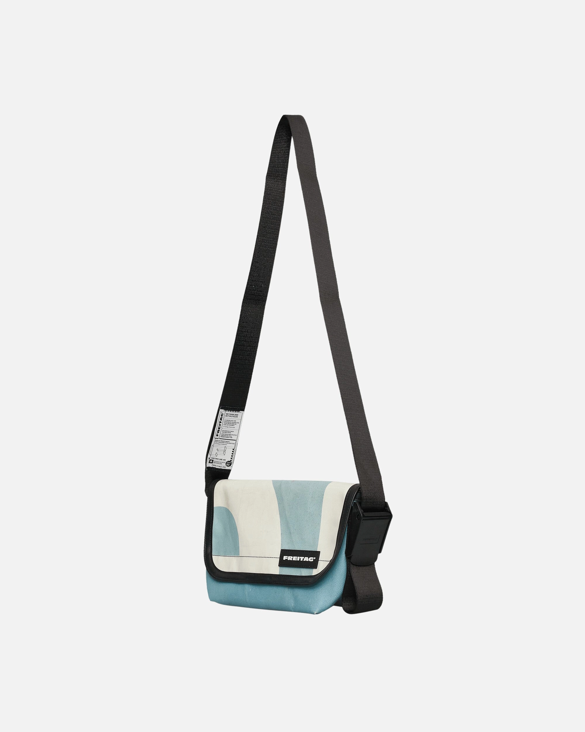F41 Hawaii Five-0 Extra Small Messenger Bag Light Blue / White