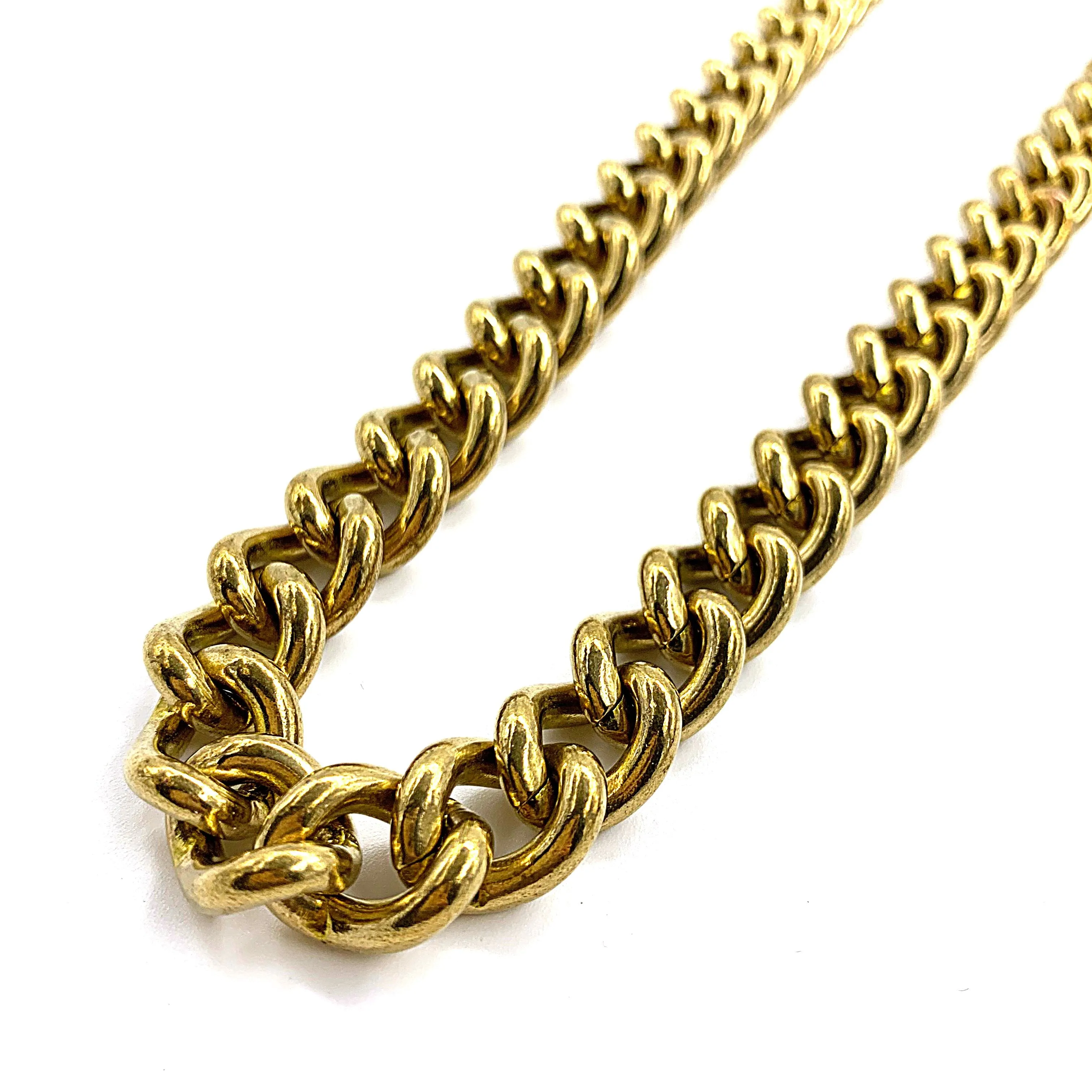 Fashion Brass 19" Mens Pants Chain Wallet Chain Long Motorcycle Wallet Chain for Men