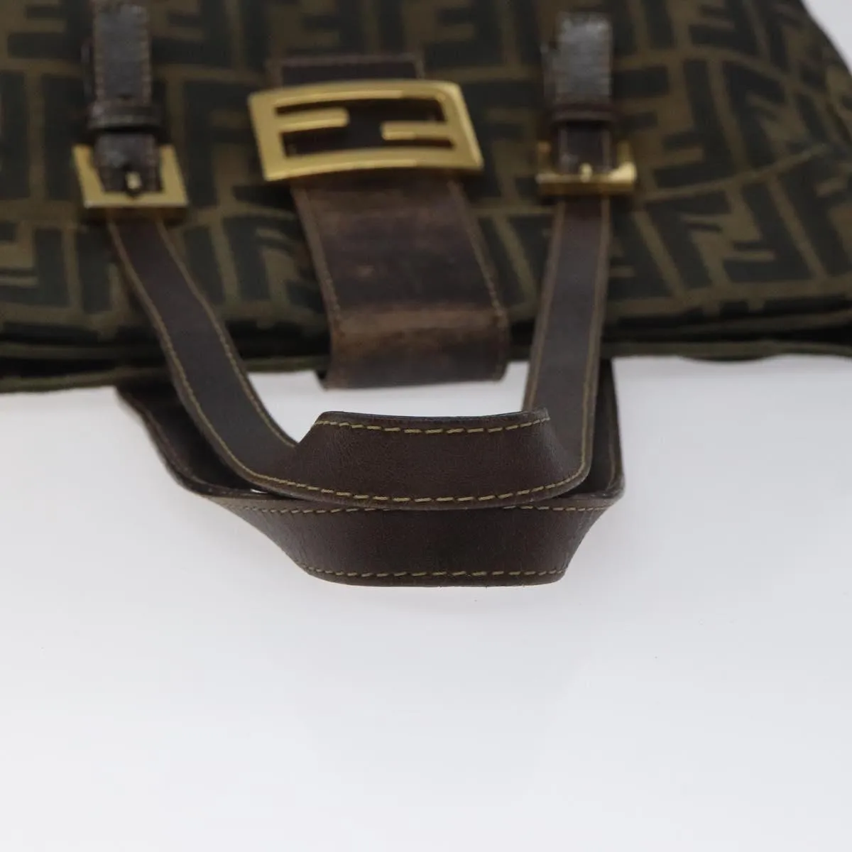 Fendi Zucchino Canvas Tote Bag (Pre-Owned)