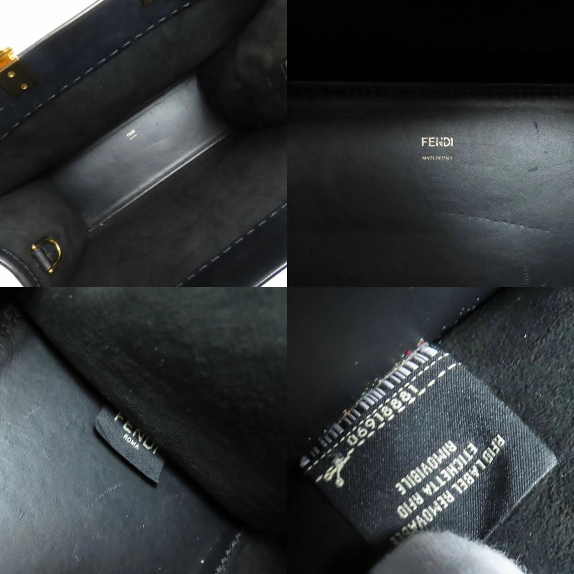 Fendi Leather Handbag (Pre-Owned)