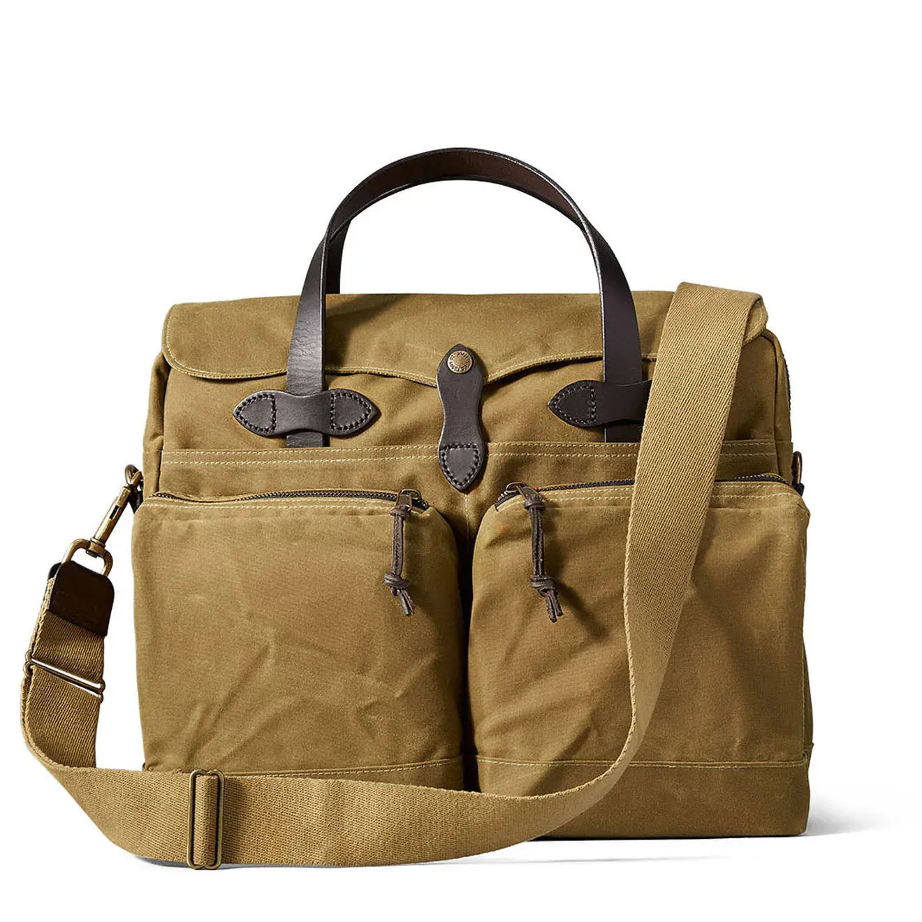 Filson 24-Hour Tin Briefcase Dark Tan