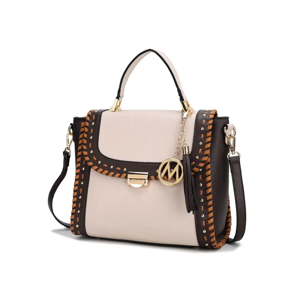 Flora Vegan Leather Crossbody Handbag