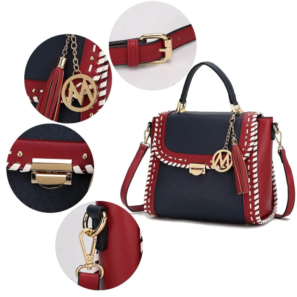 Flora Vegan Leather Crossbody Handbag