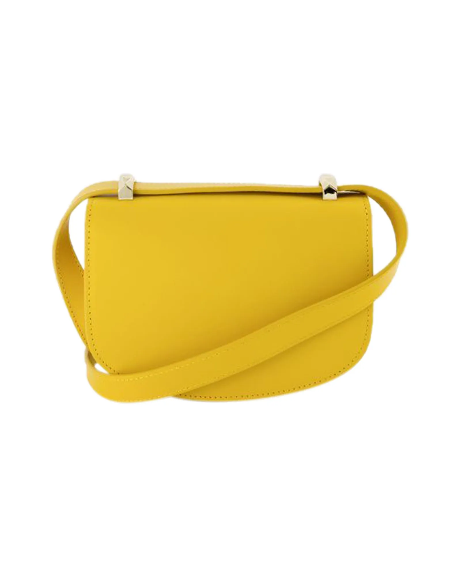 Geneve Mini Crossbody Bag - A.P.C - Leather - Yellow
