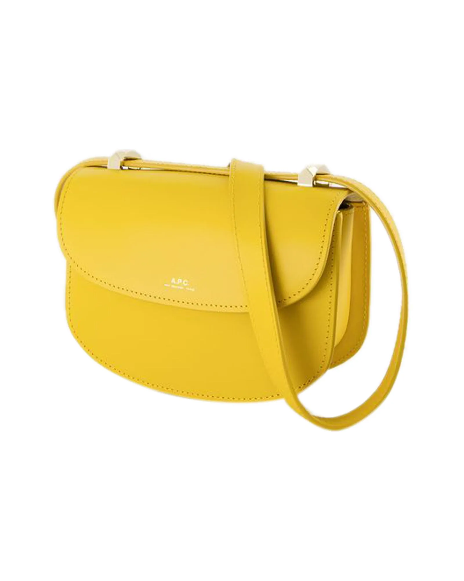 Geneve Mini Crossbody Bag - A.P.C - Leather - Yellow
