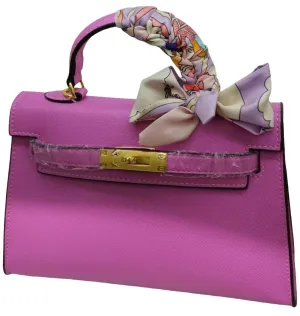 Glam Signature Mini Purse In Hot Pink
