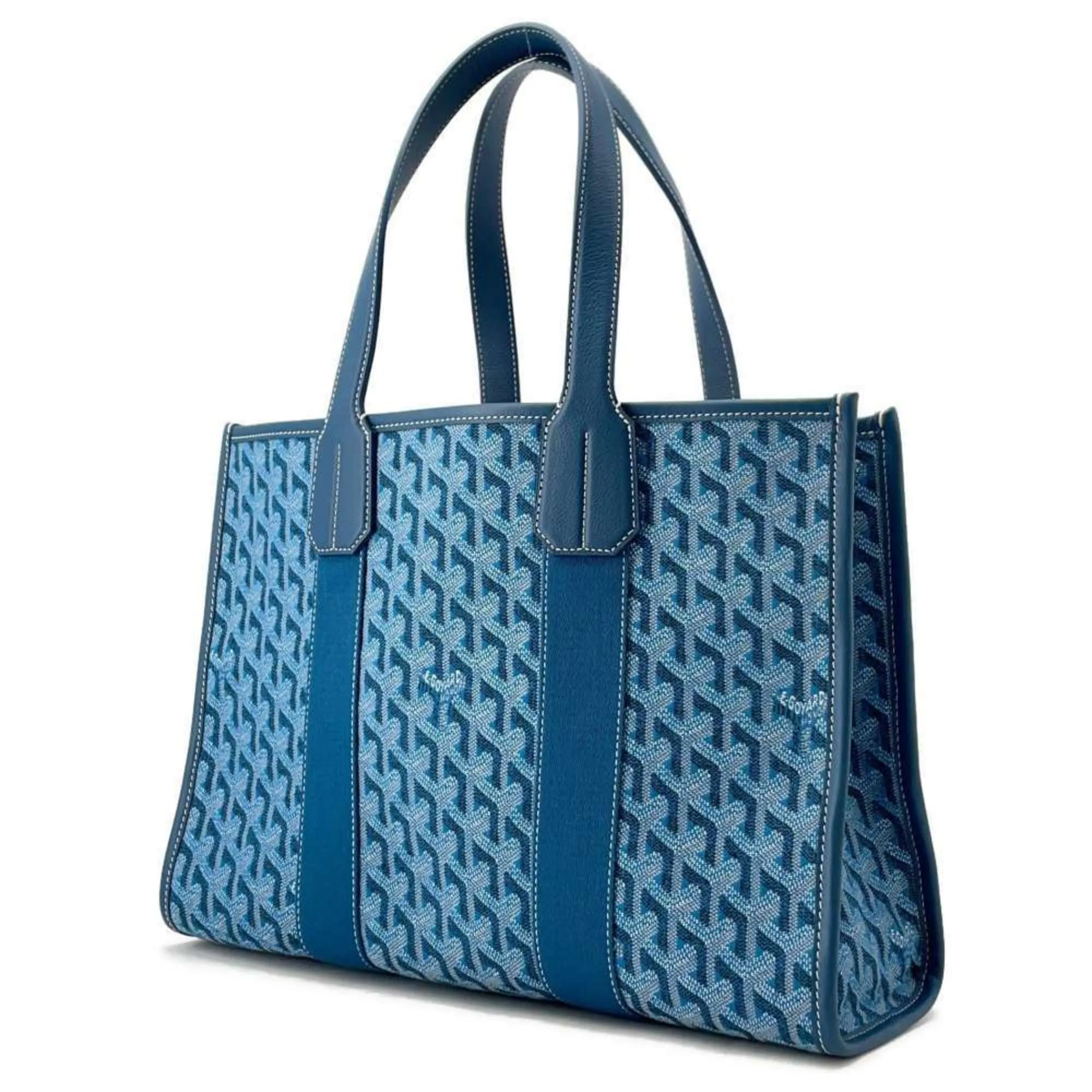 Goyard Canvas Leather Tote Bag (Pre-Owned)