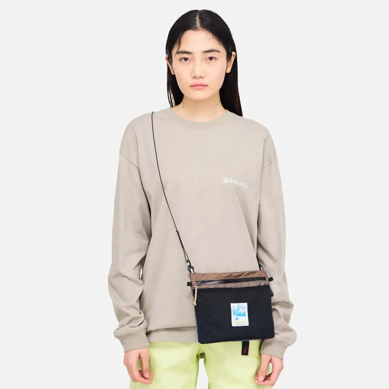 Gramicci Light Ripstop Sacoche Brown Gradient