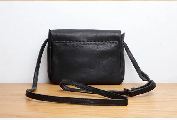 Handmade Genuine Leather Cute Crossbody Fashion Wallet Shoulder Bag Women Leather Purse