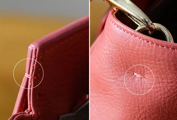 Handmade Genuine Leather Handbag Crossbody Bag Shoulder Bag Purse For Women