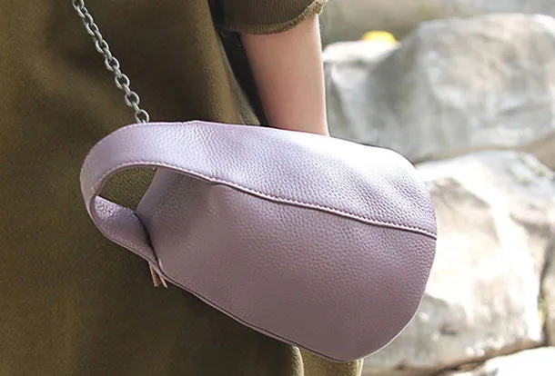 Handmade handbag purse leather crossbody bag purse shoulder bag for women