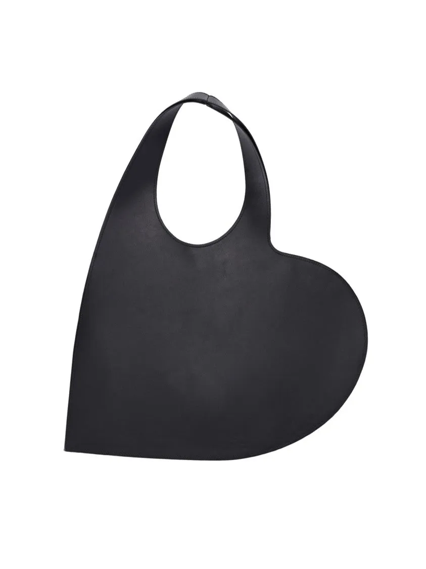 Heart' Tote Bag  Black