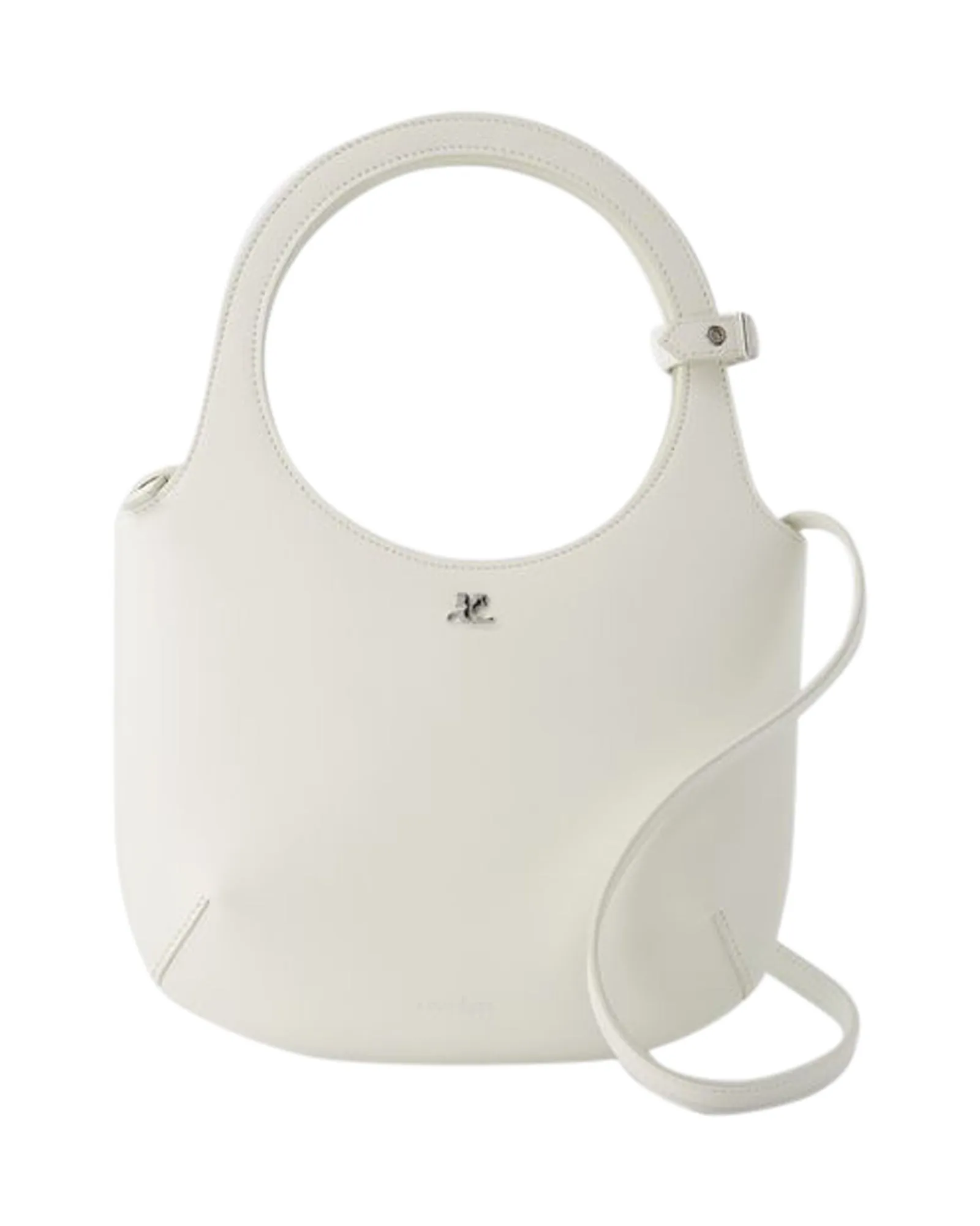 Holy Bag - Courreges - Leather - Off White