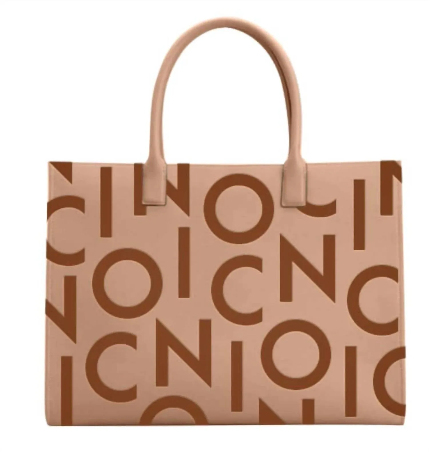 Icon Tote In Brown