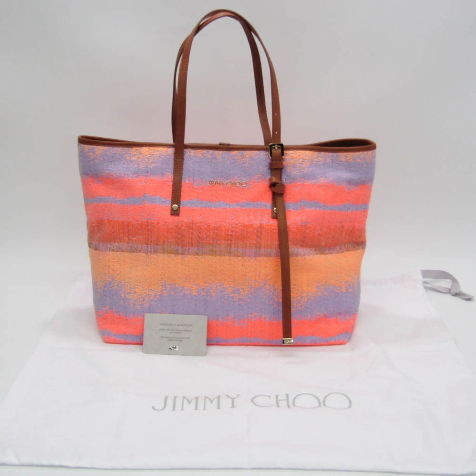 Jimmy Choo  Canvas Tote Bag (Pre-Owned)