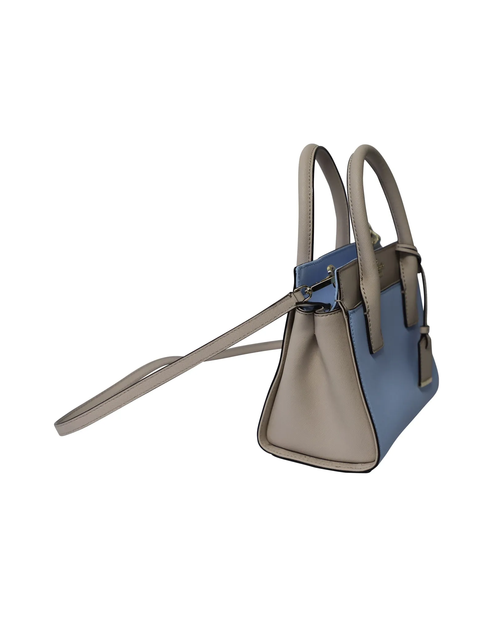 Kate Spade Cameron Street Mini Candace Satchel Bag in Light Blue Leather