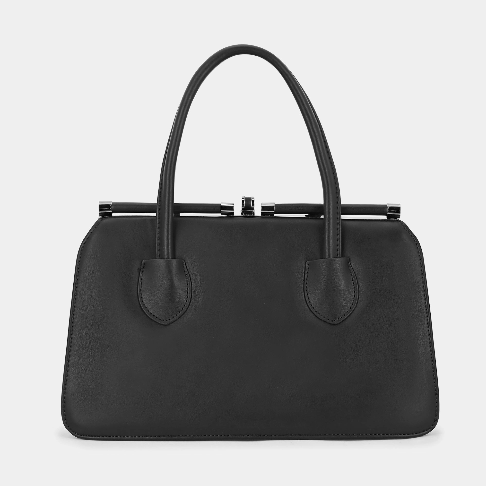 Lavie Luxe Book Frame Black Medium Women's Framed Bag