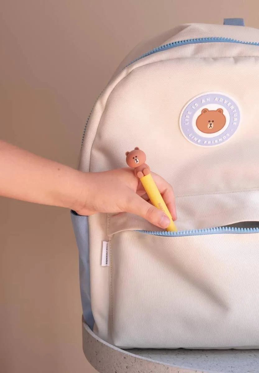Line Friends Life Is An Adventure School Backpack