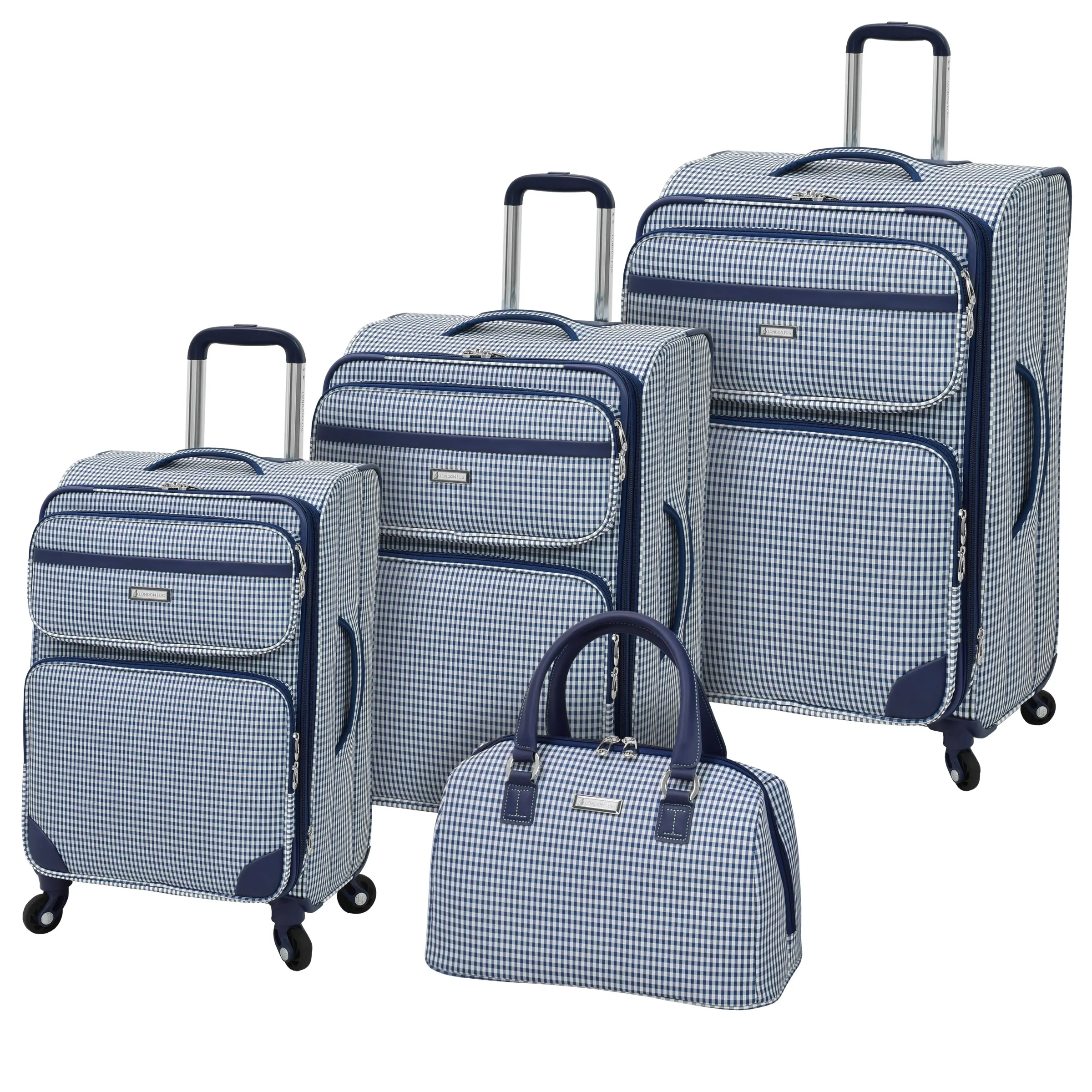 London Fog Hampton 4 Piece Set 4-Wheel Luggage Sets