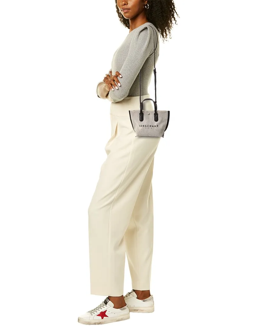 Longchamp Essential XS Canvas Handbag