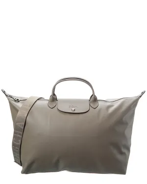 Longchamp Le Pliage Energy Large Leather Travel Bag