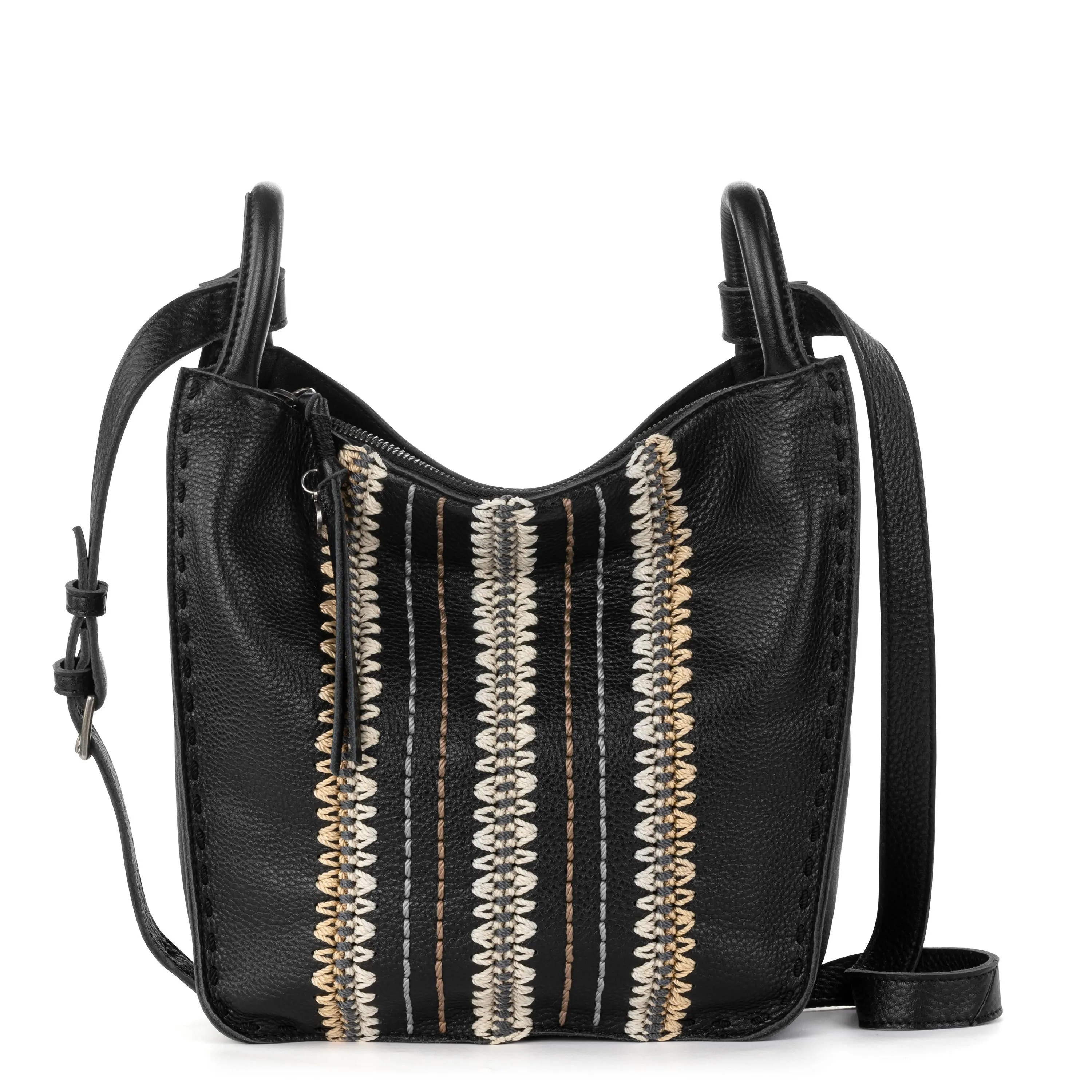 Los Feliz Crossbody - Leather - Black Neutral Seminyak