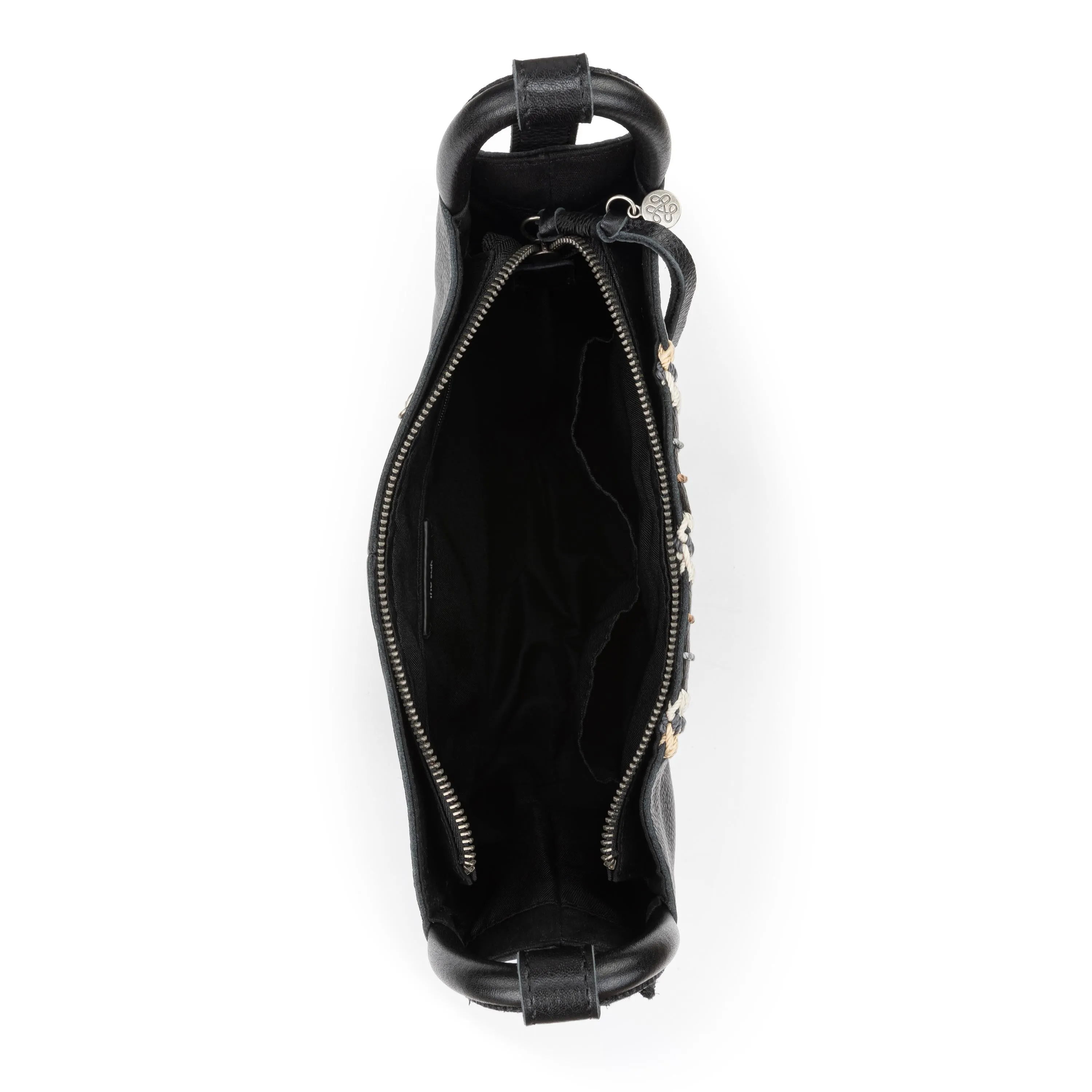 Los Feliz Crossbody - Leather - Black Neutral Seminyak