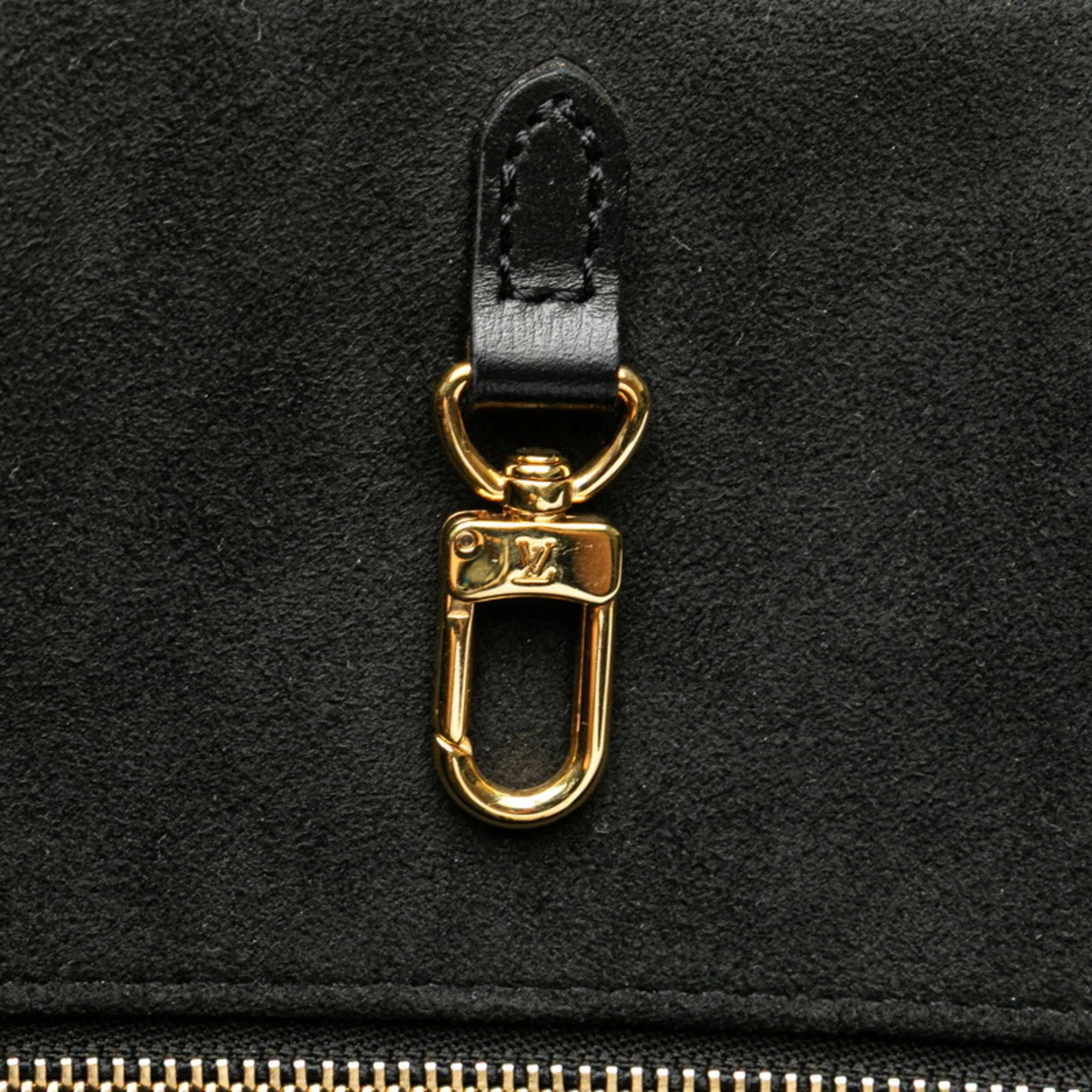 Louis Vuitton blue Canvas Leather Handbag Tote Bag (Pre-Owned)