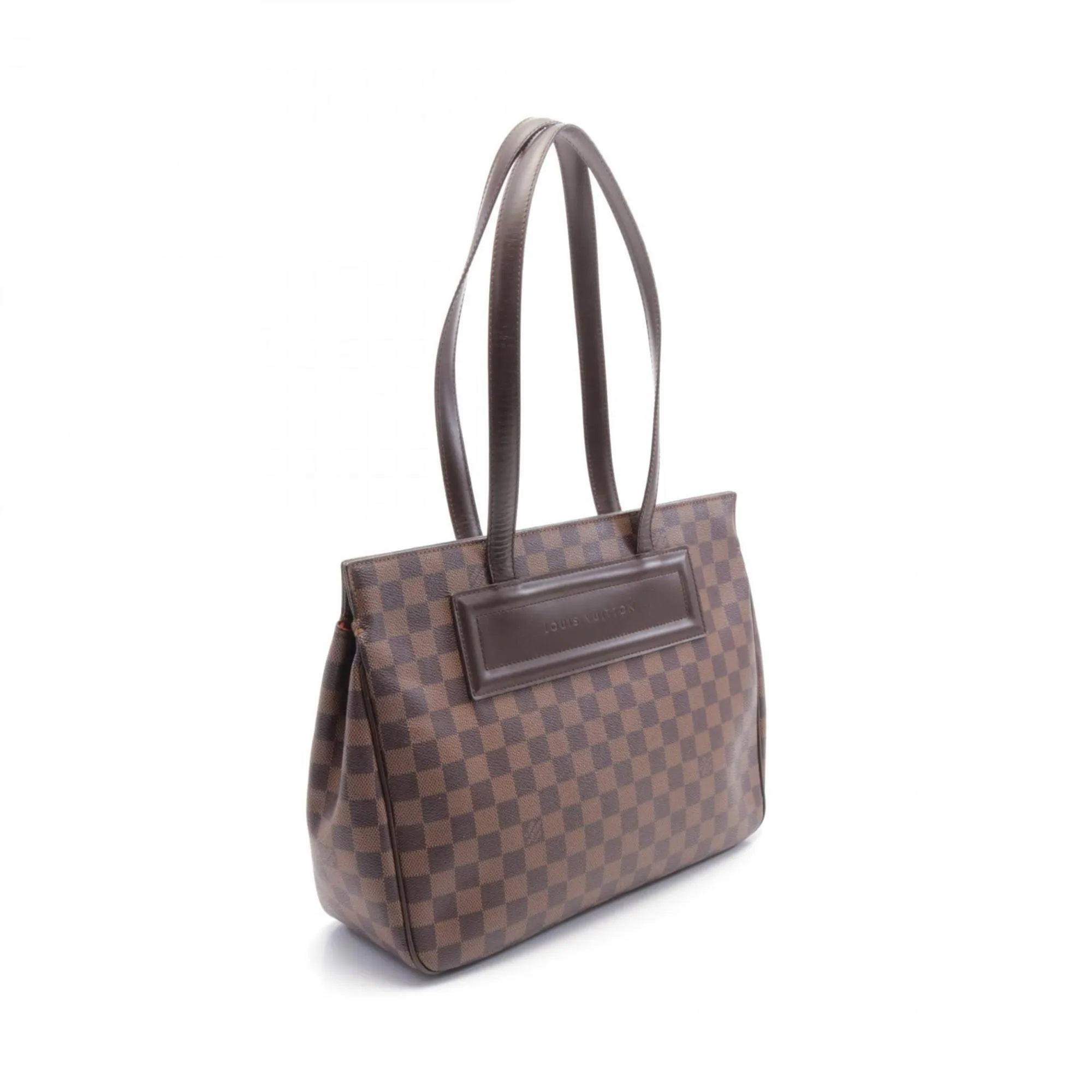 Louis Vuitton Coated Canvas Damier Canvas Pvc Leather Tote Bag (Pre-Owned)