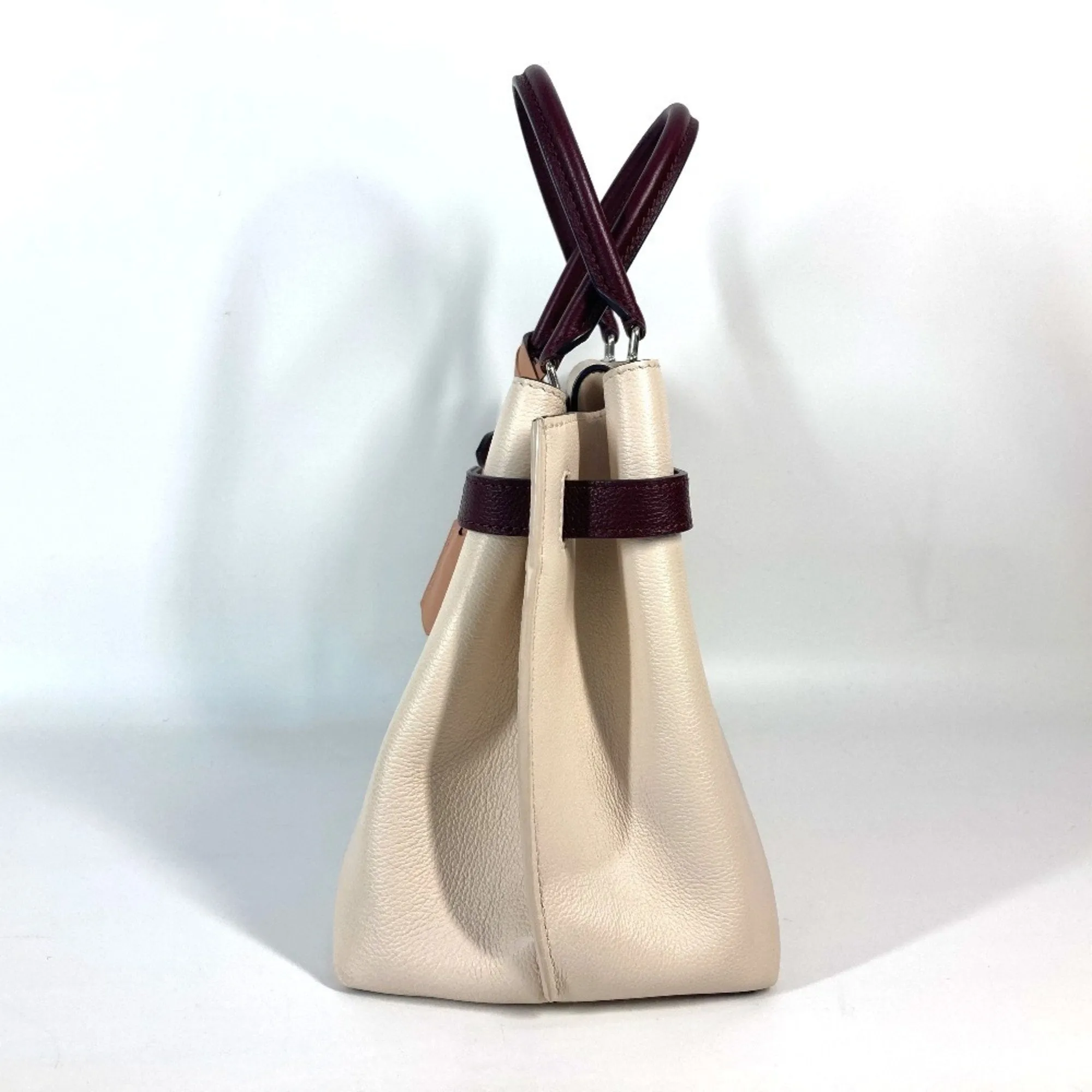 Louis Vuitton  Color Leather Handbag Tote Bag (Pre-Owned)