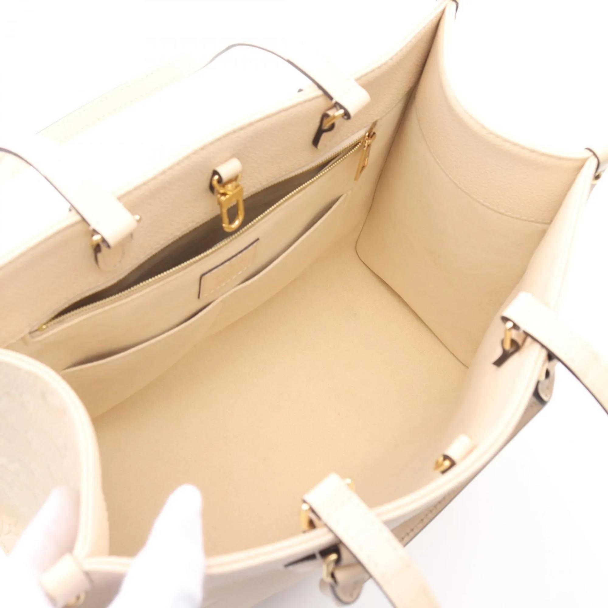 Louis Vuitton ivory Monogram Empreinte Tote Bag (Pre-Owned)
