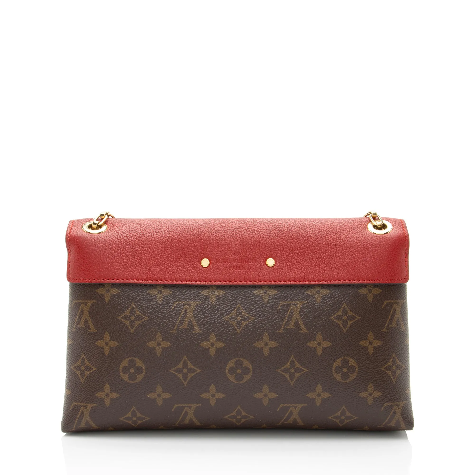 Louis Vuitton Monogram Canvas Pallas Chain Shoulder Bag