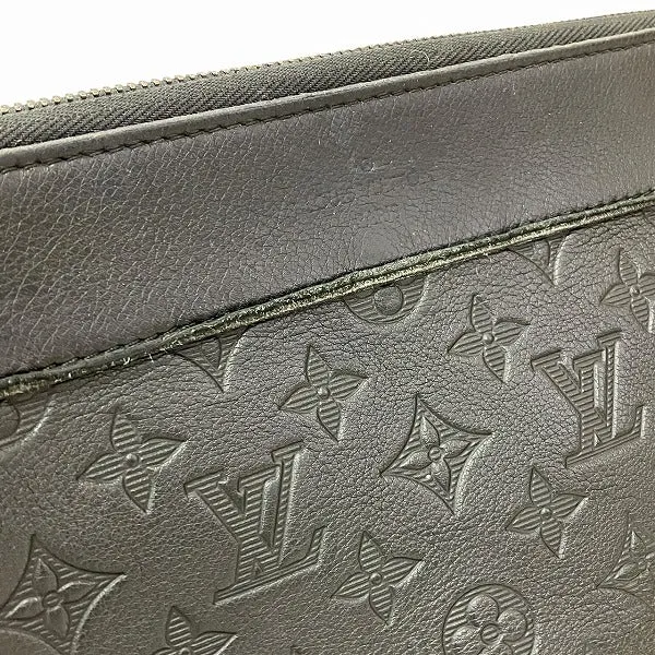 Louis Vuitton Monogram Shadow Pochette Voyage Clutch