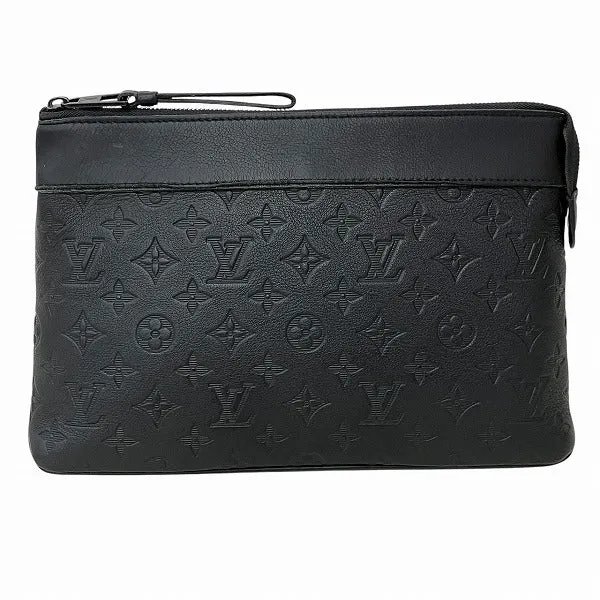 Louis Vuitton Monogram Shadow Pochette Voyage Clutch