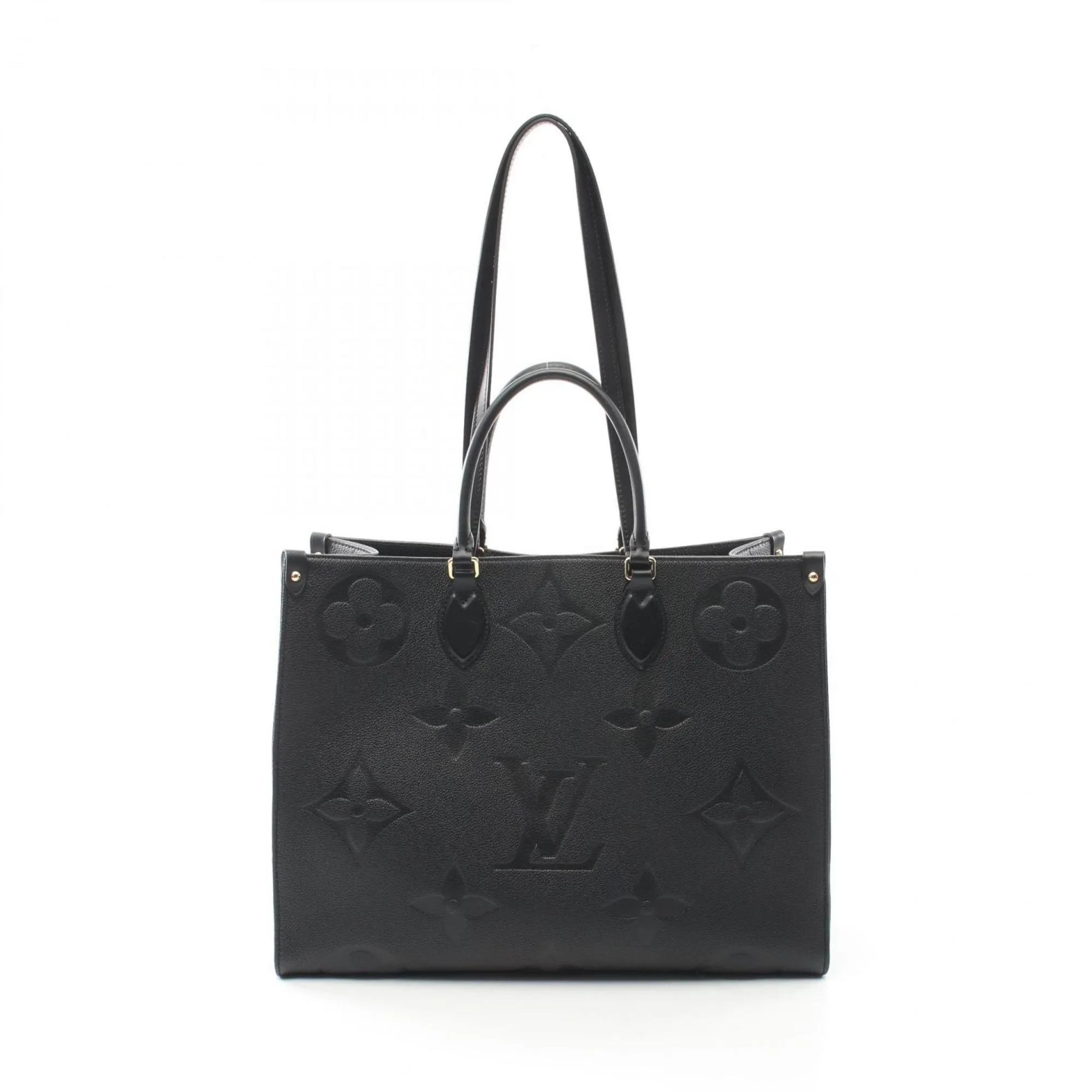 Louis Vuitton Noir Monogram Empreinte Tote Bag (Pre-Owned)