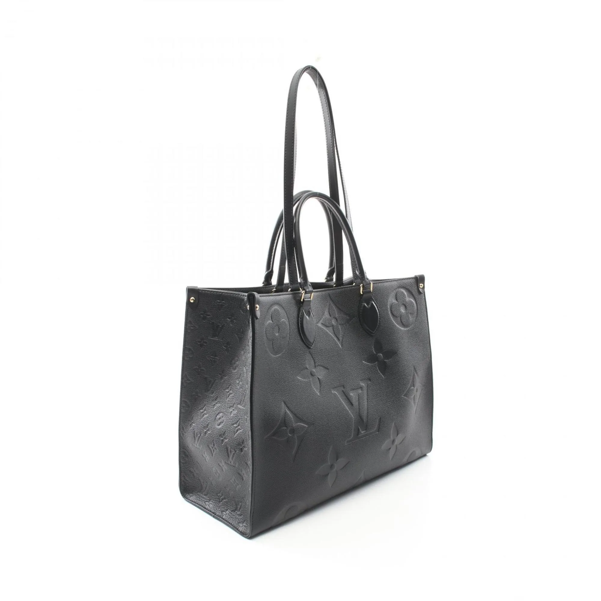 Louis Vuitton Noir Monogram Empreinte Tote Bag (Pre-Owned)