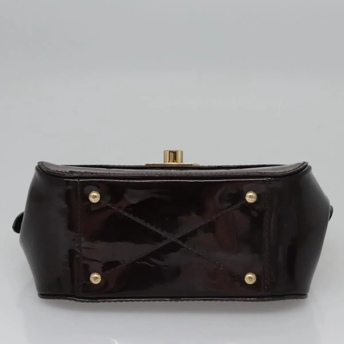 Louis Vuitton Pasadena Patent Leather Handbag (Pre-Owned)