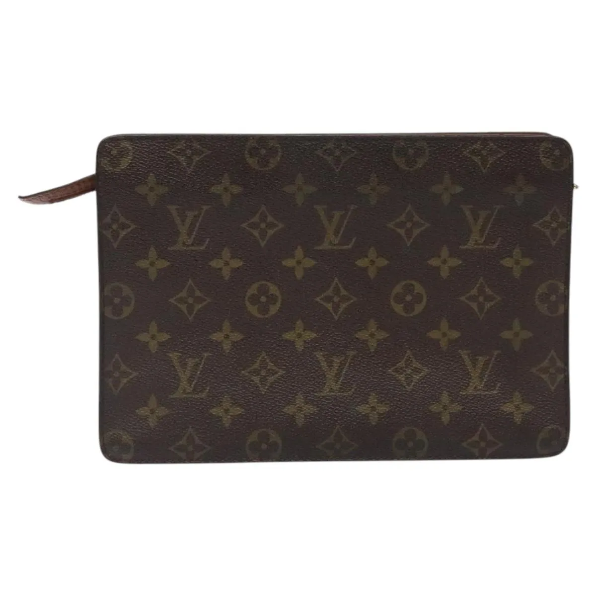 Louis Vuitton Pochette Homme Canvas Clutch Bag (Pre-Owned)