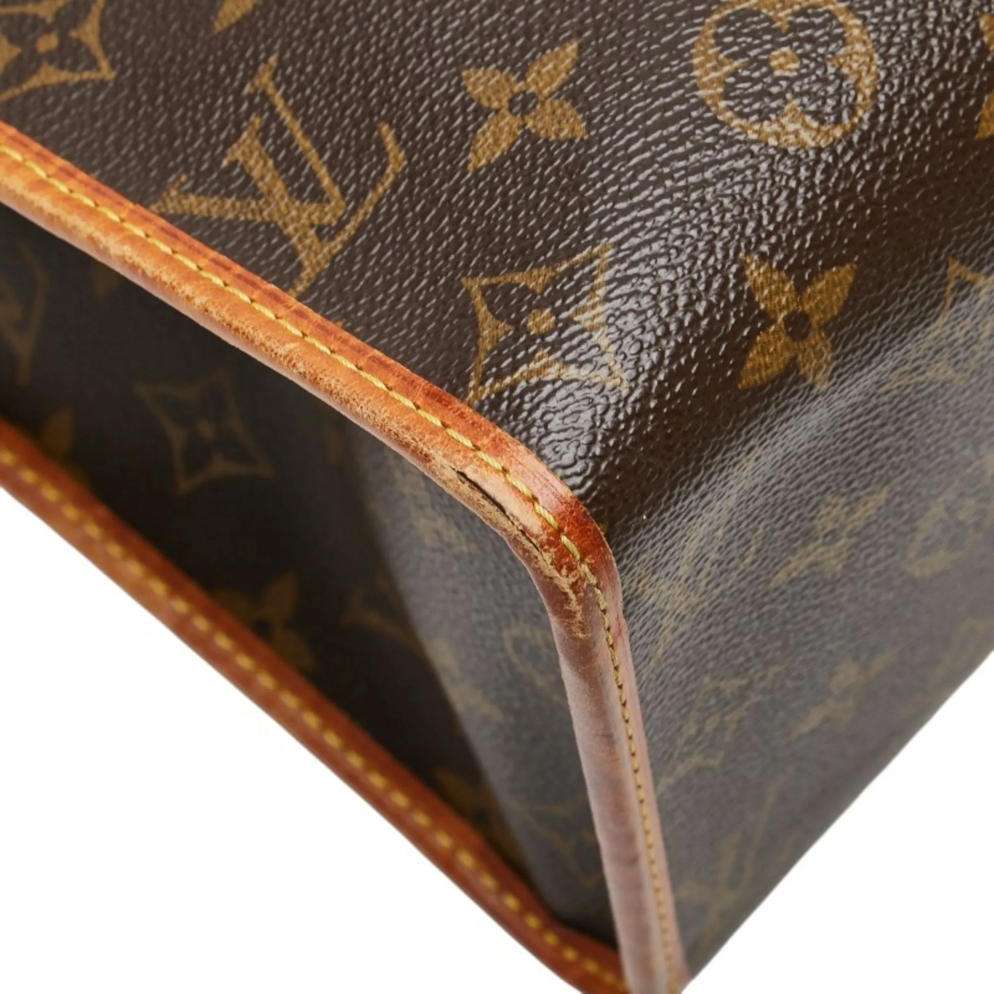 Louis Vuitton Pvc Leather Shoulder Bag Tote Bag (Pre-Owned)