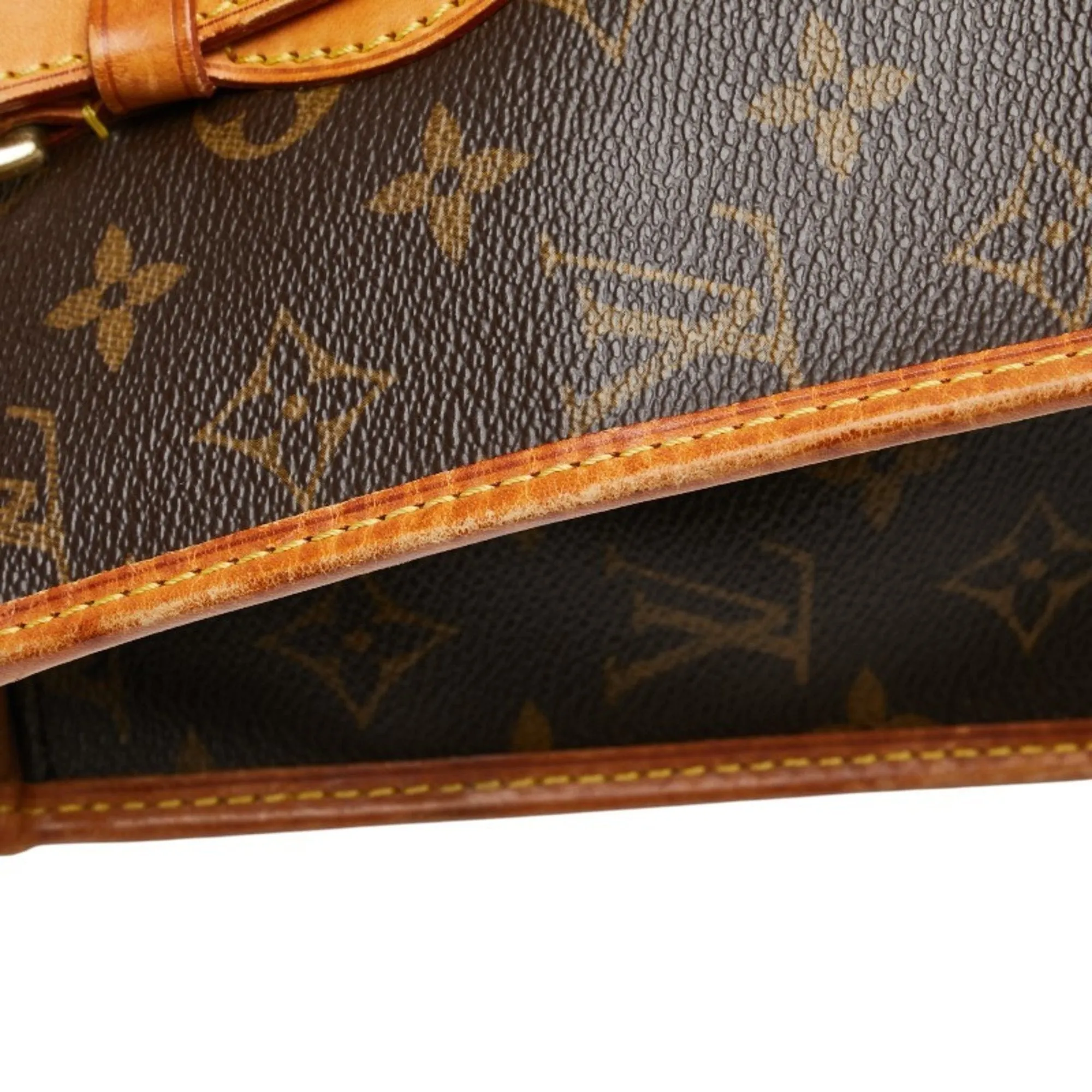 Louis Vuitton Pvc Leather Shoulder Bag Tote Bag (Pre-Owned)