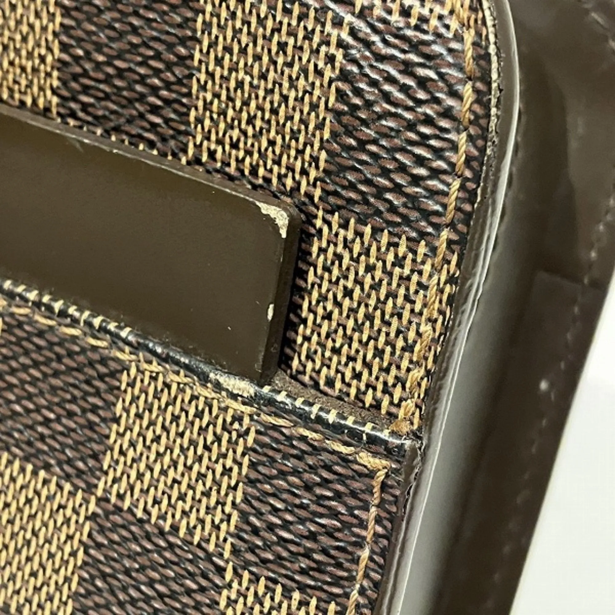 Louis Vuitton Saint Louis Canvas Clutch Bag (Pre-Owned)