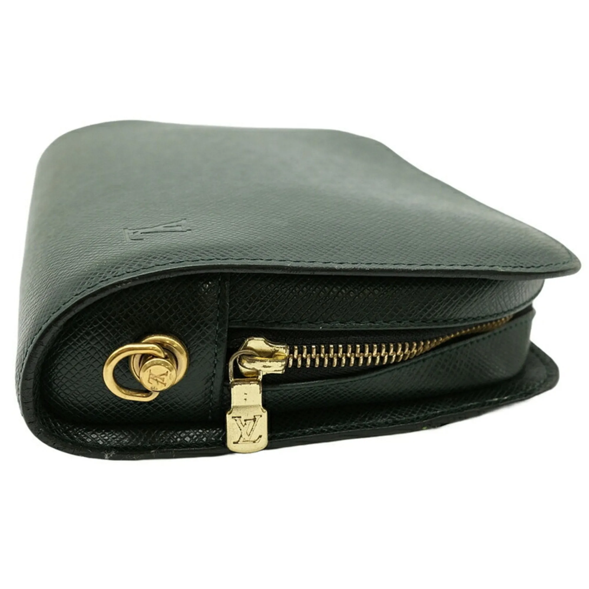 Louis Vuitton Taiga Leather Clutch Bag (Pre-Owned)
