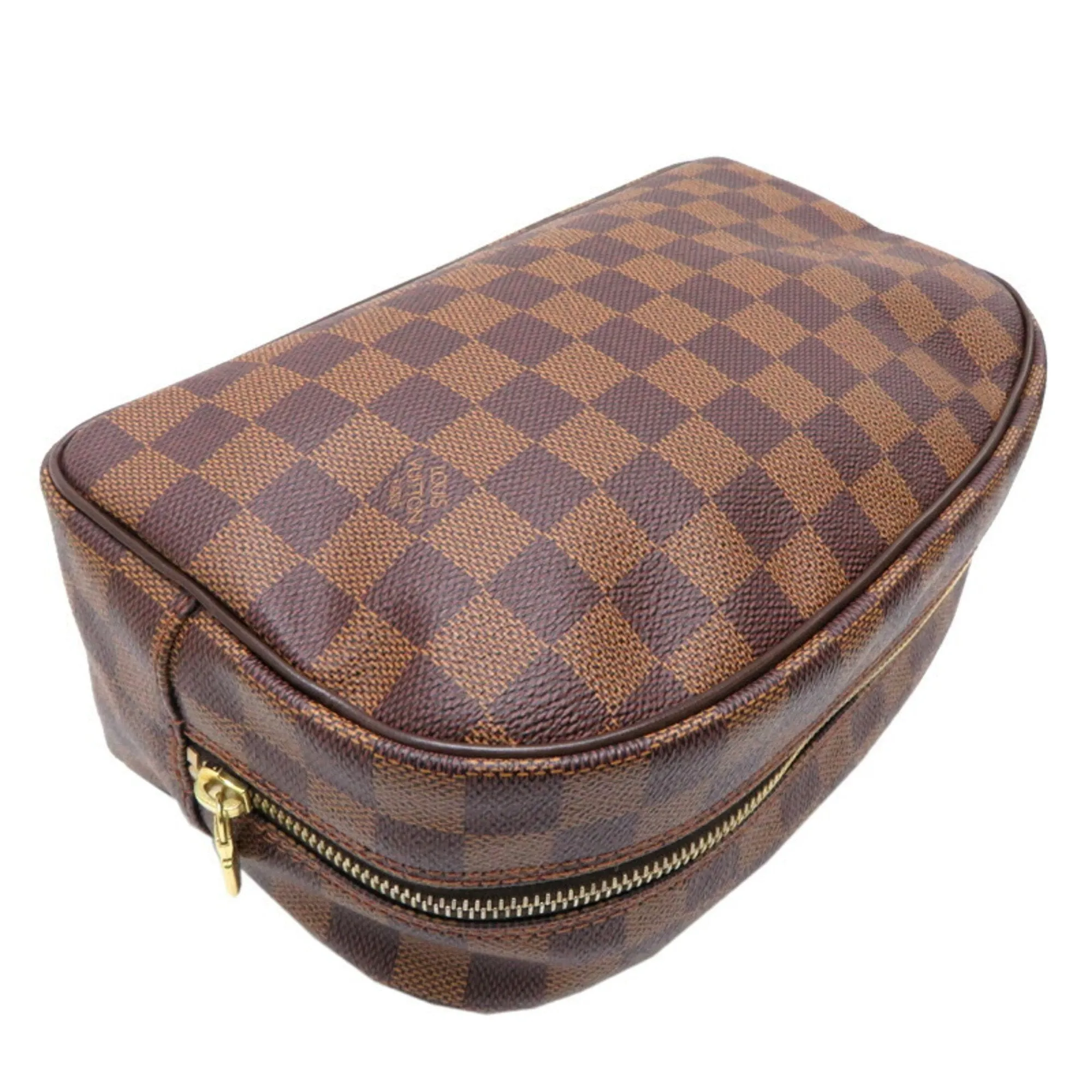 Louis Vuitton Trousse De Toilette 25 Canvas Clutch Bag (Pre-Owned)