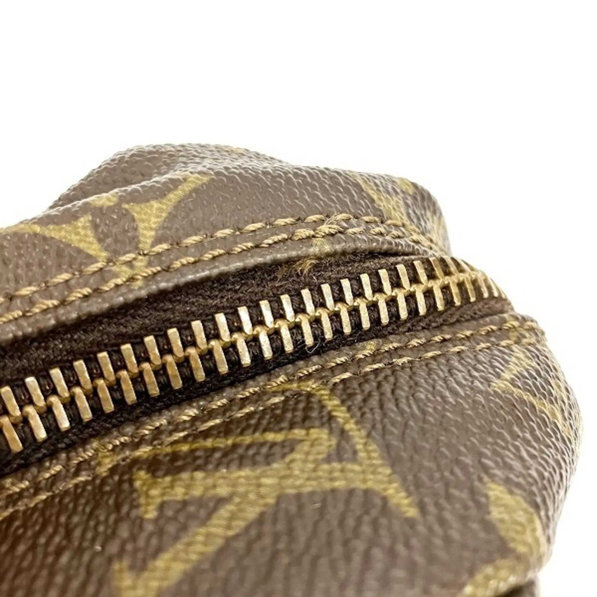 Louis Vuitton Trousse De Toilette Canvas Clutch Bag (Pre-Owned)