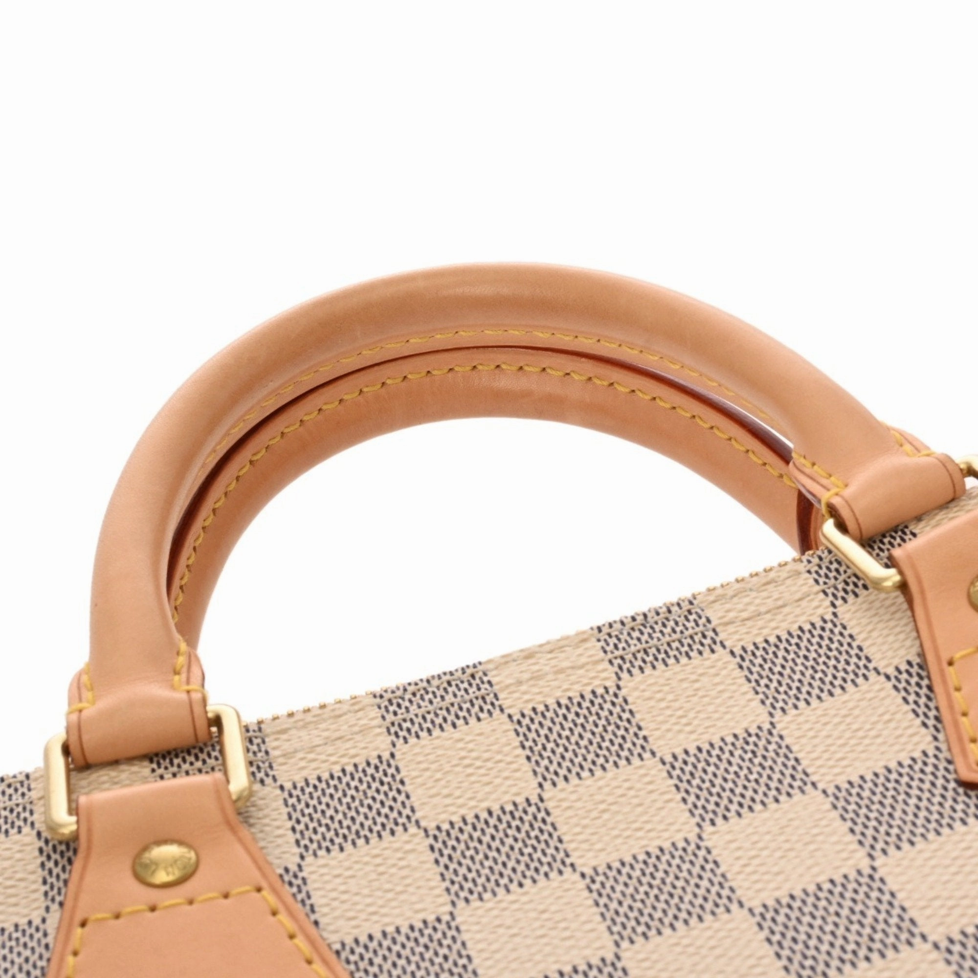 Louis Vuitton  Damier Azur Canvas Handbag (Pre-Owned)