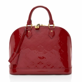 Louis Vuitton Monogram Vernis Alma PM Satchel
