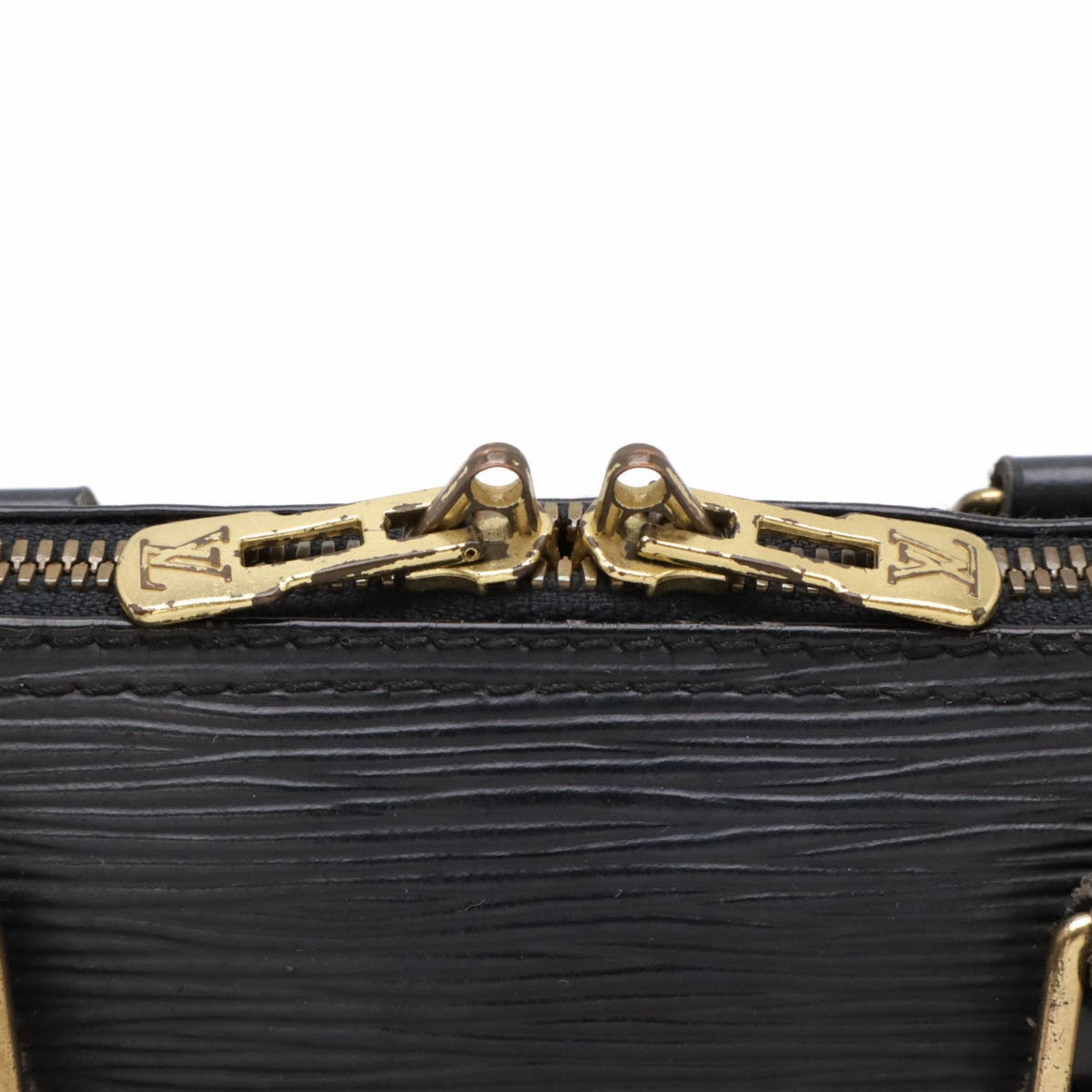 Louis Vuitton Noir Epi Leather Handbag (Pre-Owned)