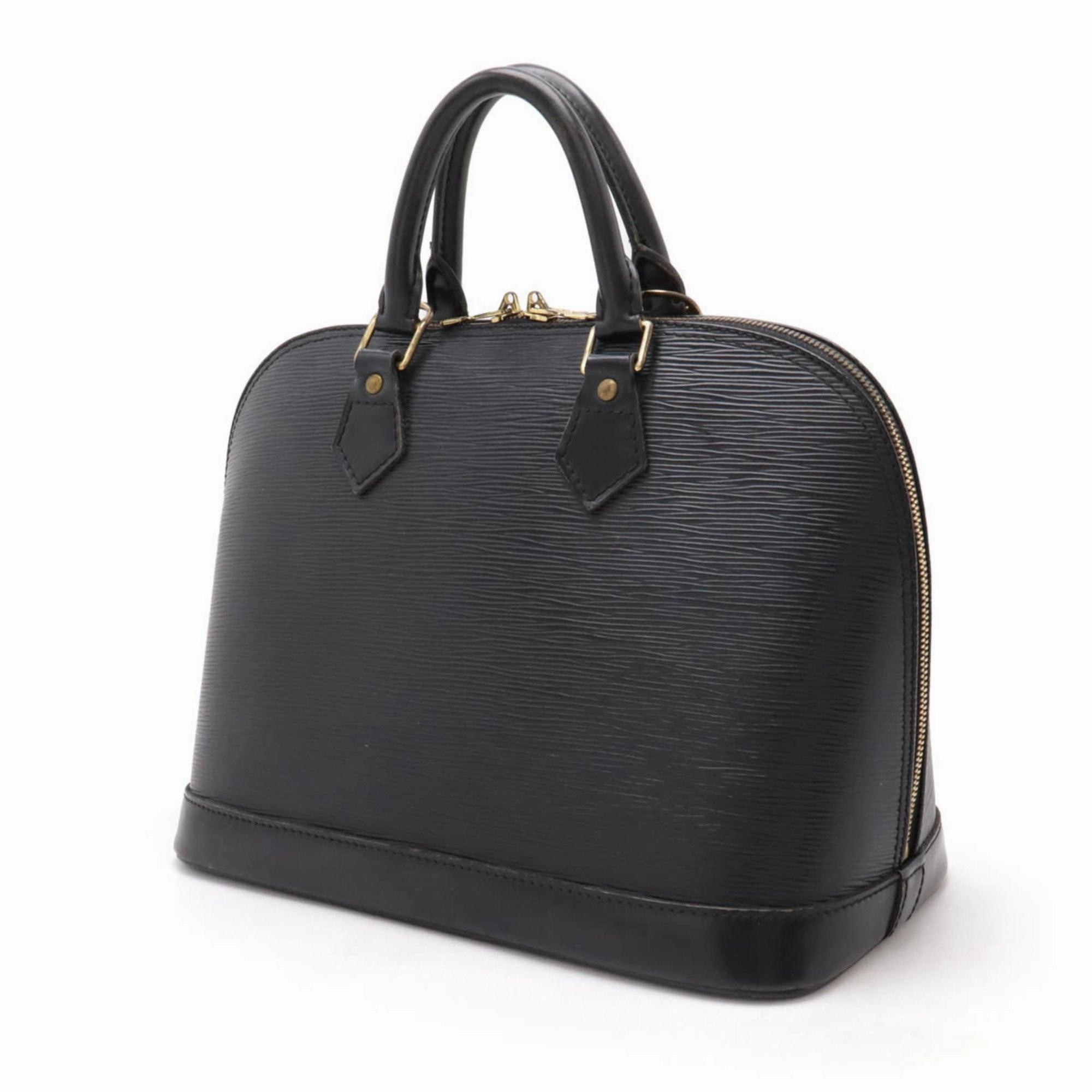 Louis Vuitton Noir Epi Leather Handbag (Pre-Owned)